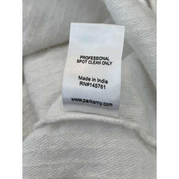 Ladies Large Sequined Ivory Crewneck Sweater Blouse Parker Beautiful Top - Picture 5 of 5